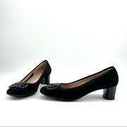 Salvatore Ferragamo classic suede heels